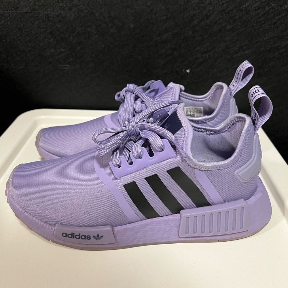 Adidas Lavender NMD Sneakers